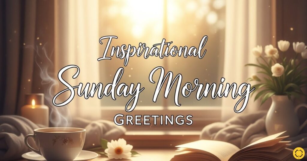 Inspirational Sunday Morning Greetings