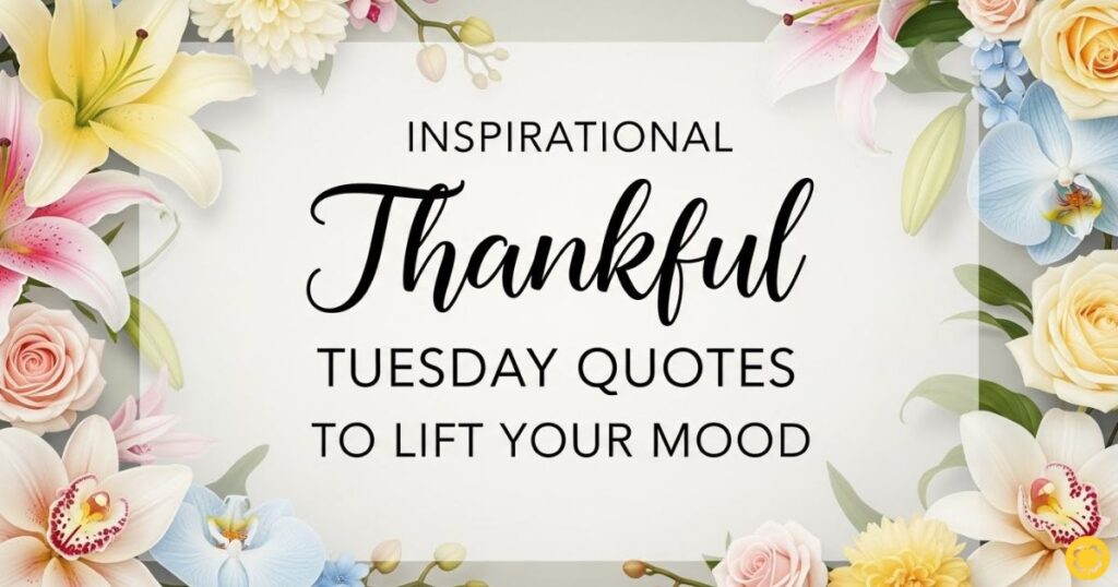 Inspirational Thankful Tuesday Quotes to Lift Your Mood