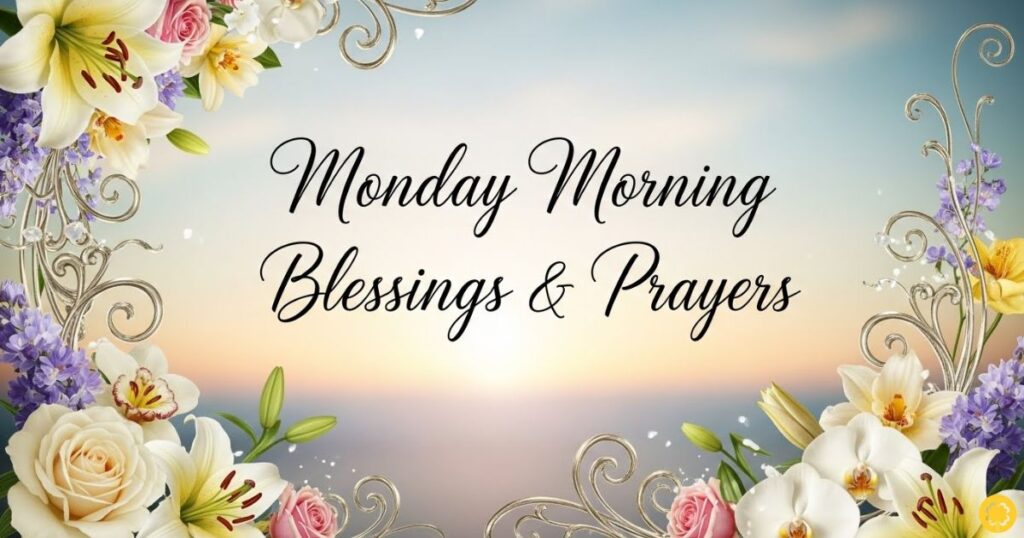 Monday Morning Blessings & Prayers

