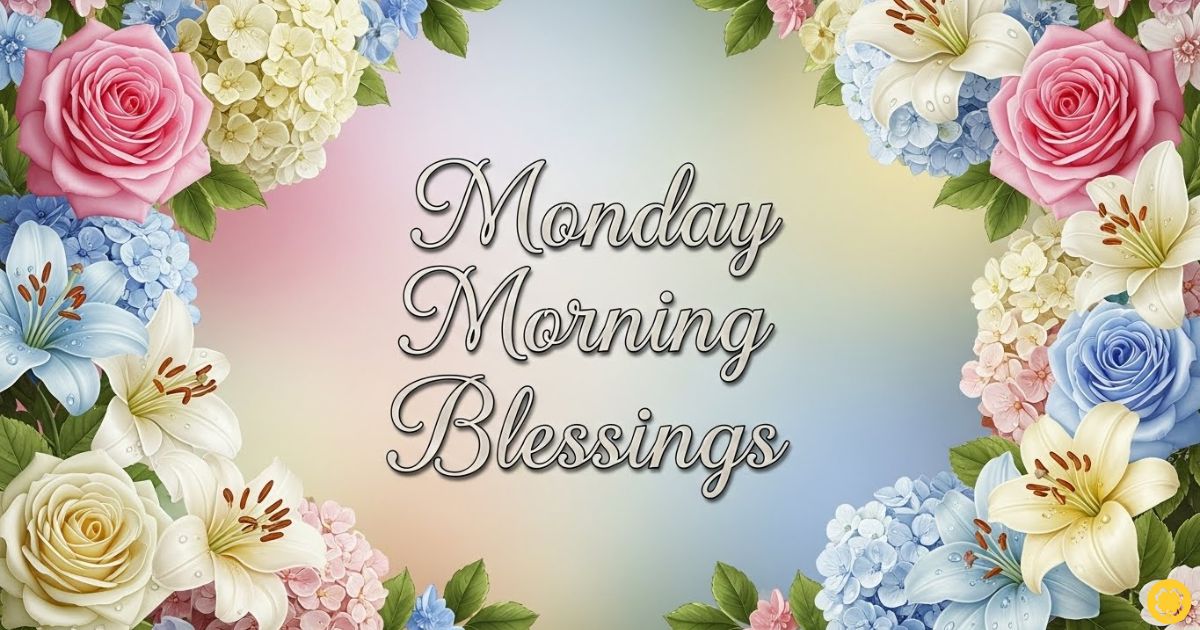 monday morning blessings