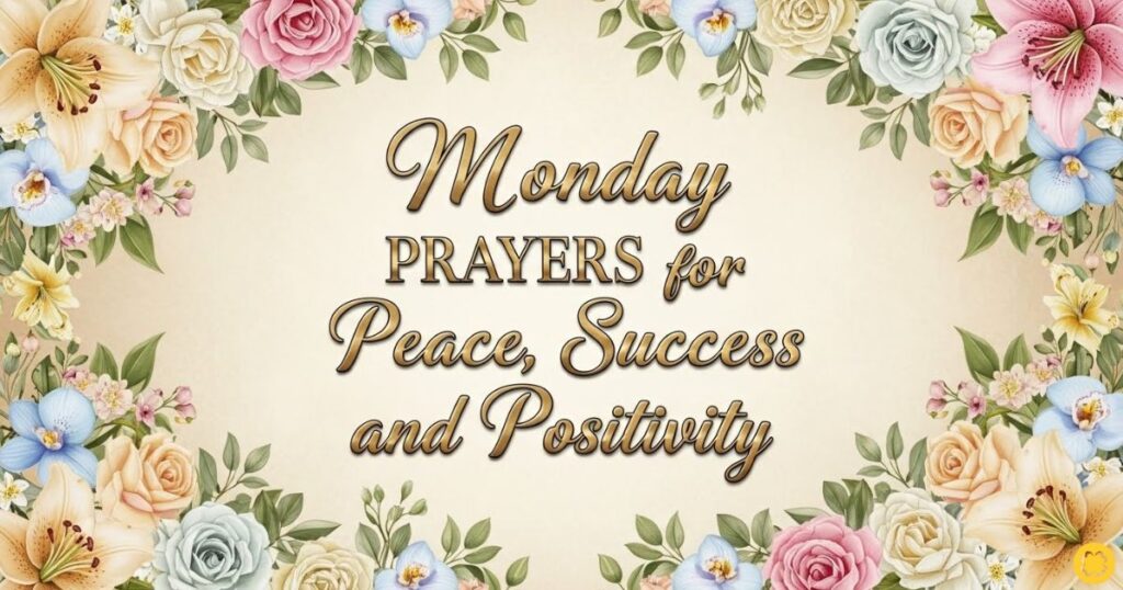 Monday Prayers for Peace, Success, and Positivity