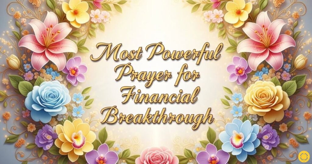 Most Powerful Prayer for Financial Breakthrough