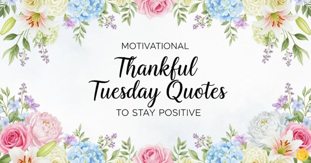 Motivational Thankful Tuesday Quotes to Stay Positive