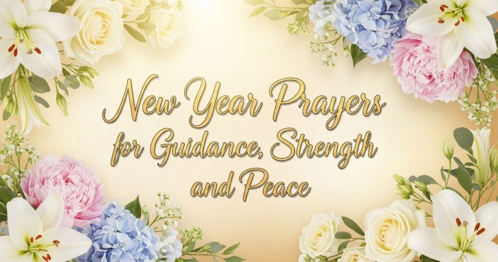 New Year Prayers for Guidance, Strength, and Peace