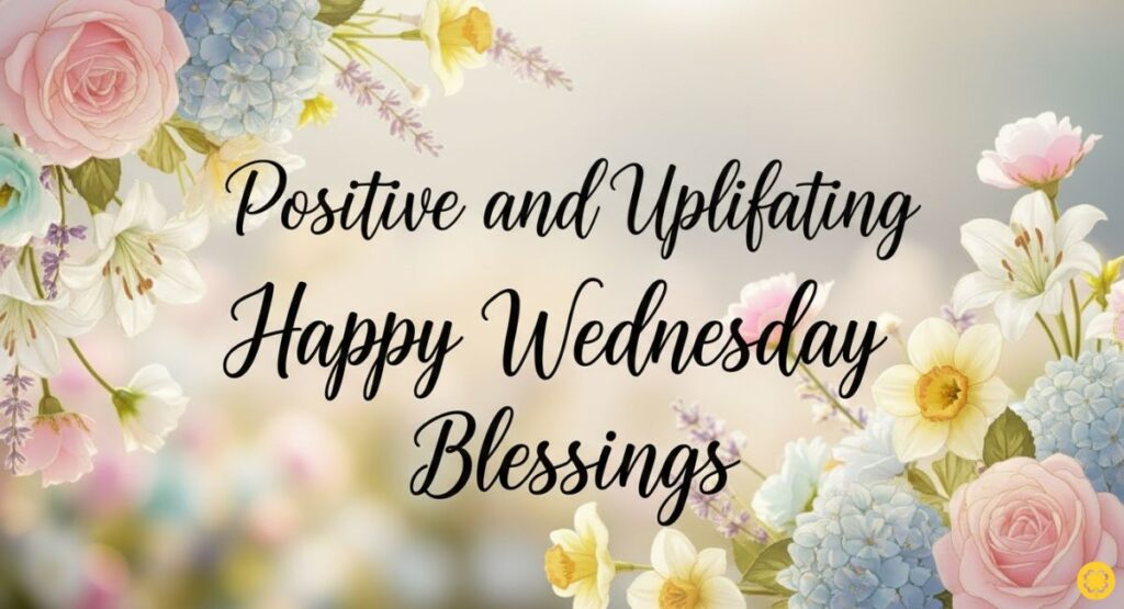 Positive and Uplifting Happy Wednesday Blessings