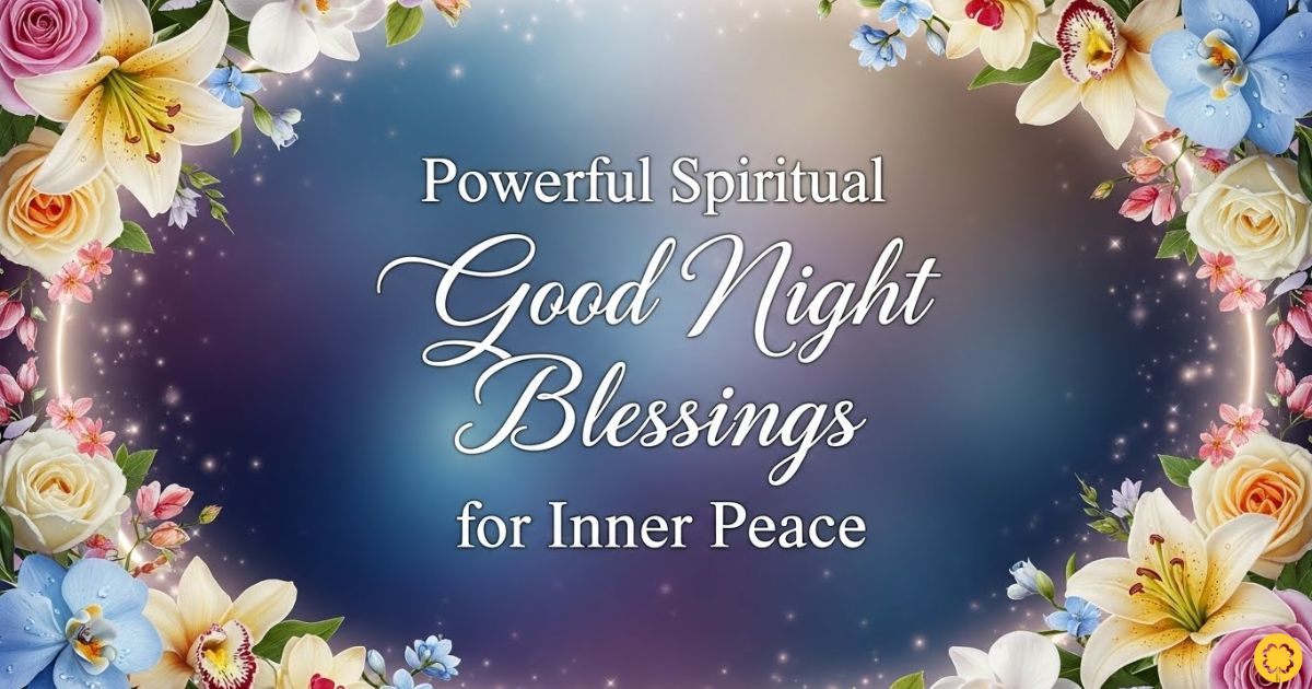 Spiritual Beautiful Good Night Blessings: Powerful Messages, Prayers ...