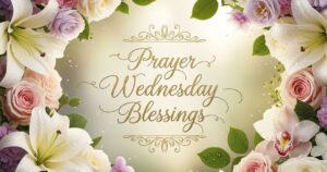 Prayer Wednesday Blessings