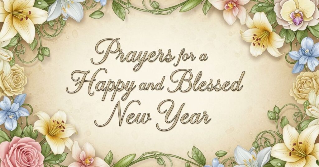Prayers for a Happy and Blessed New Year