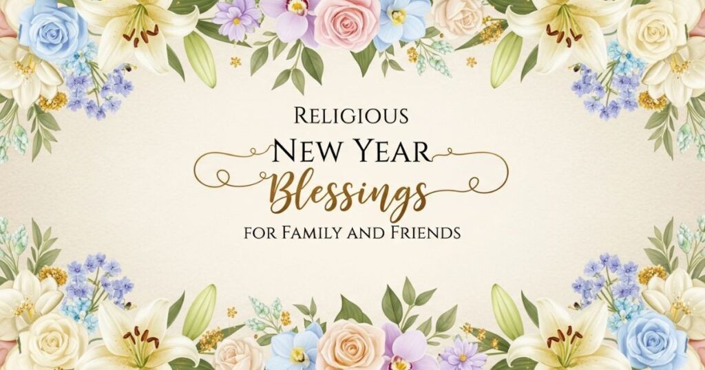 Religious New Year Blessings for Family and Friends