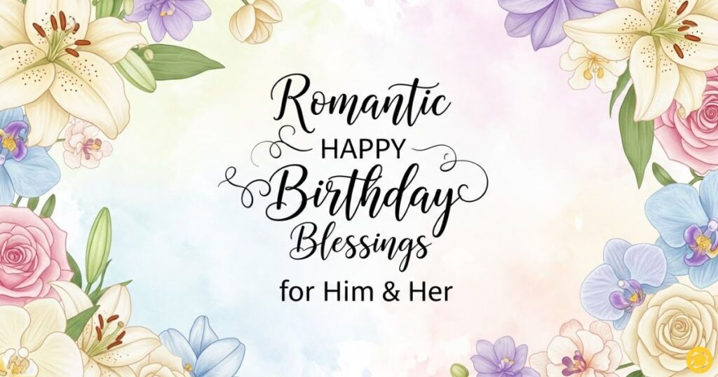 Romantic Happy Birthday Blessings for Him & Her