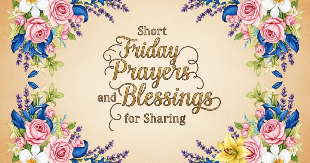 Short Friday Prayers and Blessings for Sharing