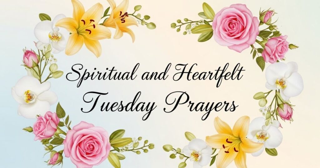 Spiritual and Heartfelt Tuesday Prayers