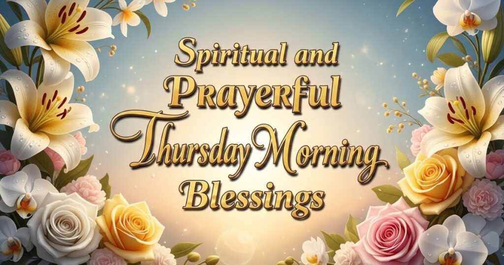 Spiritual and Prayerful Thursday Morning Blessings