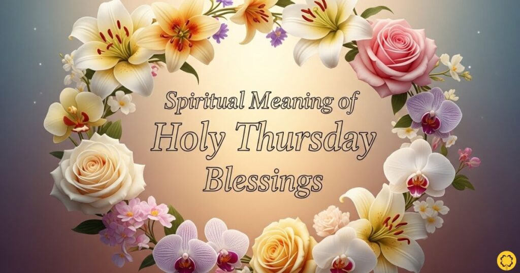 Spiritual Meaning of Holy Thursday Blessings