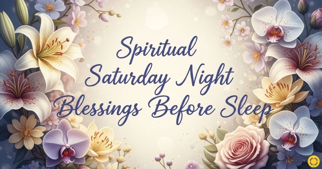 Spiritual Saturday Night Blessings Before Sleep