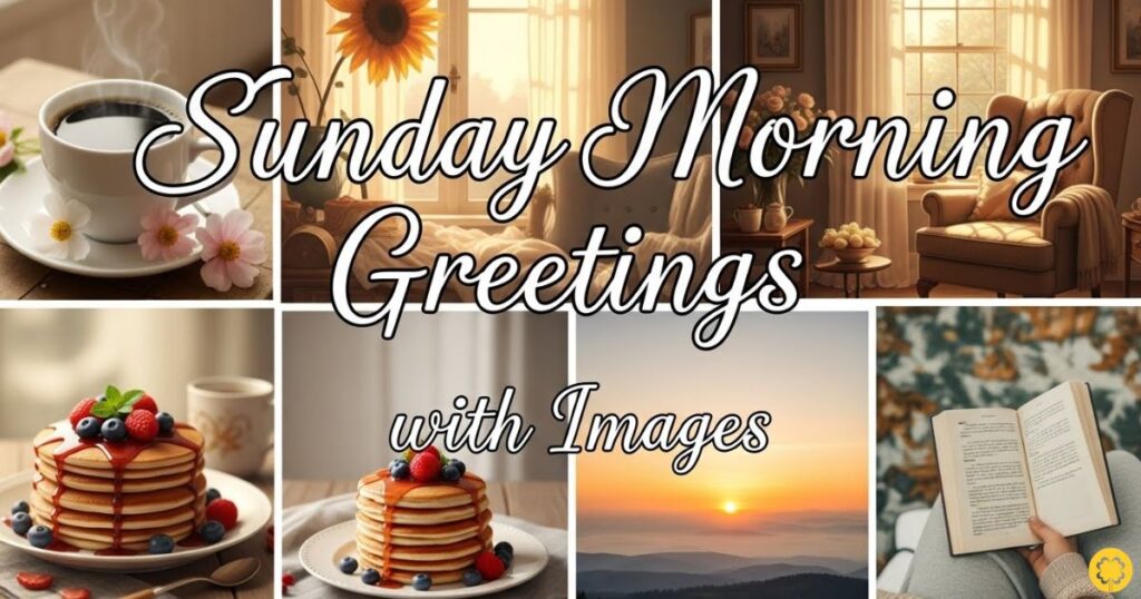 Sunday Morning Greetings with Images