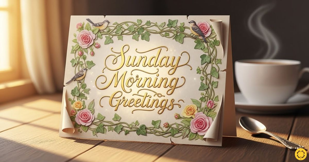 Sunday Morning Greetings