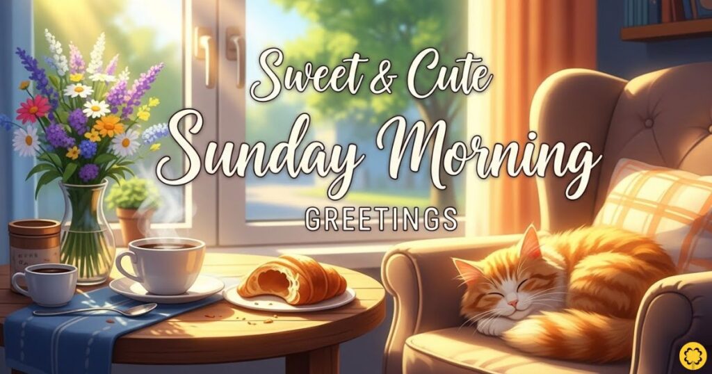 Sweet & Cute Sunday Morning Greetings