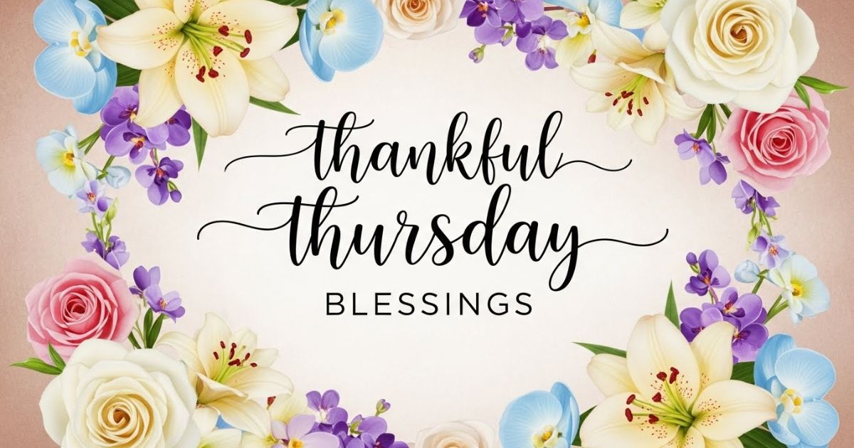 thankful thursday blessings