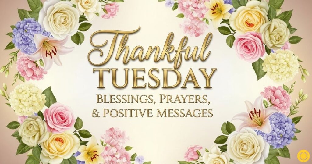 Thankful Tuesday Blessings, Prayers & Positive Messages