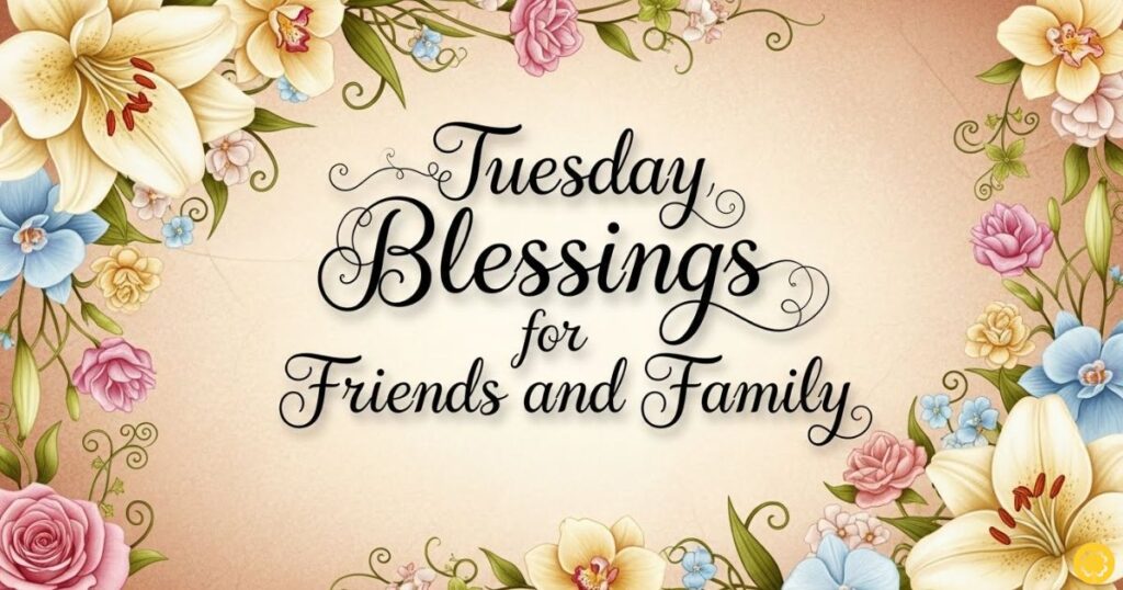 Tuesday Blessings for Friends and Family