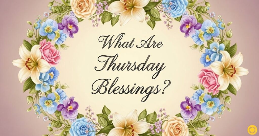 What Are Thursday Blessings?