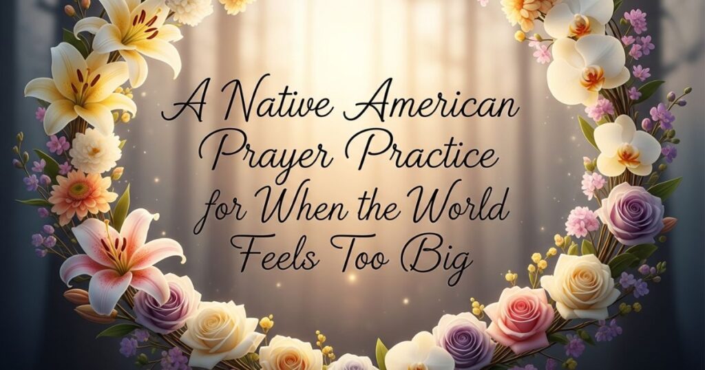 A Native American Prayer Practice for When the World Feels Too Big