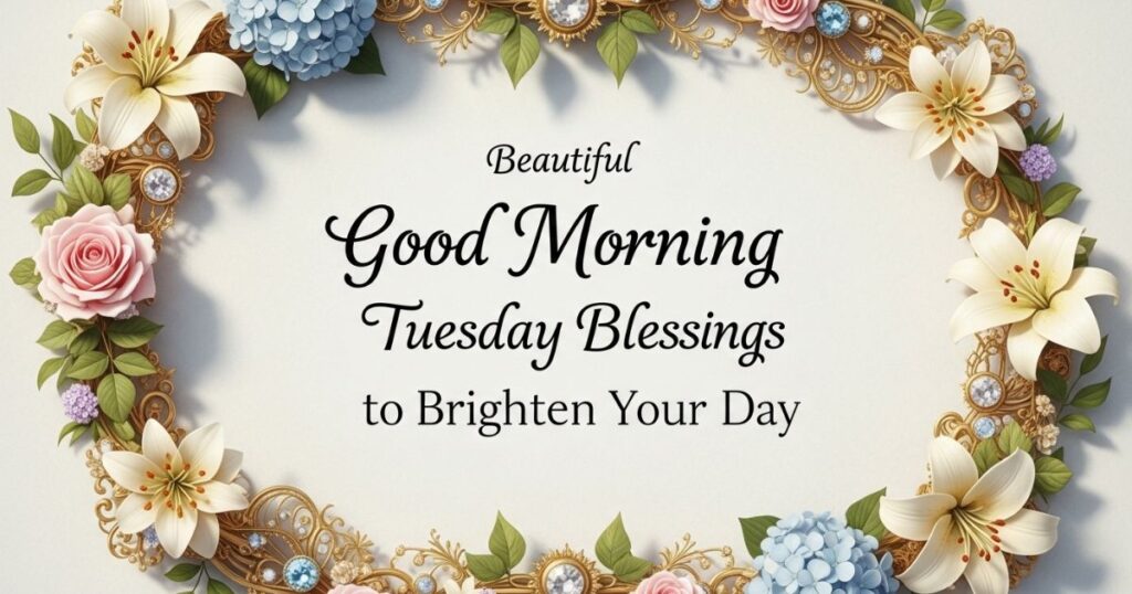 Beautiful Good Morning Tuesday Blessings to Brighten Your Day