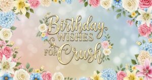 birthday wishes for crush