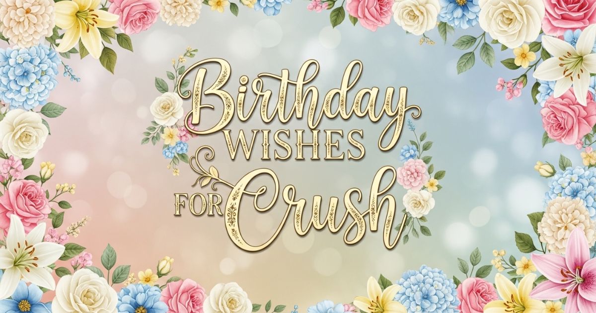 birthday wishes for crush
