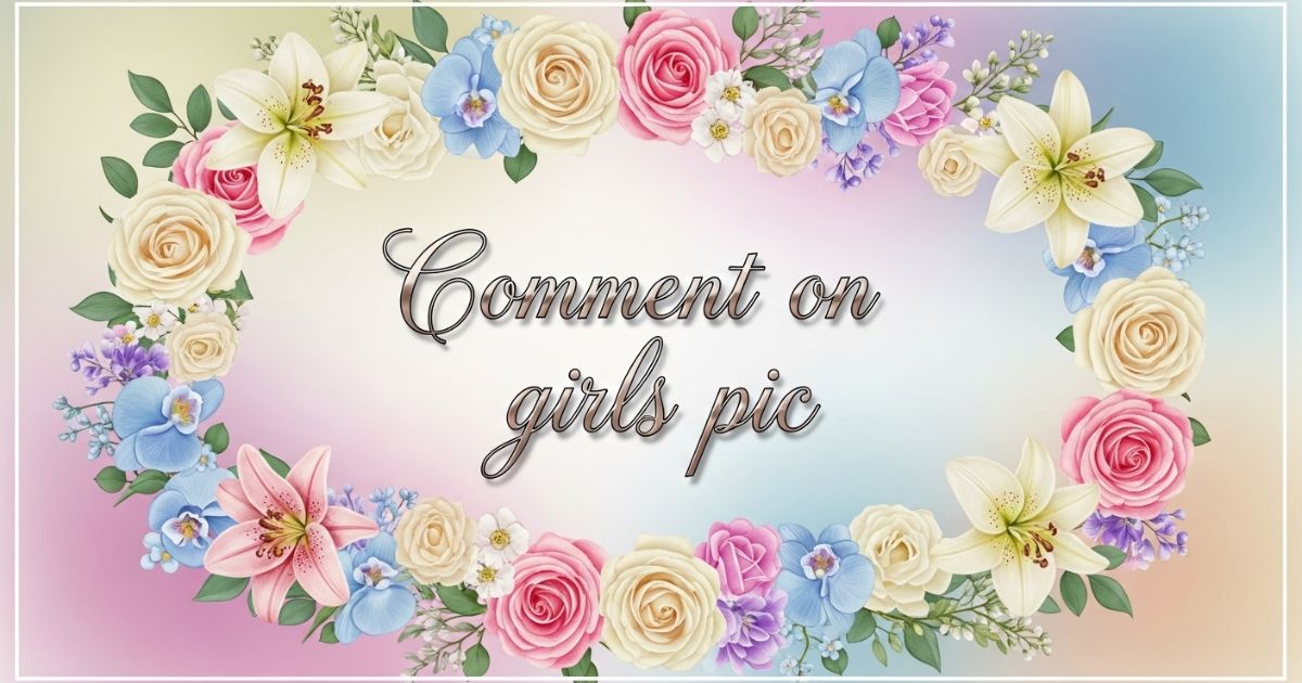 comment on girls pic