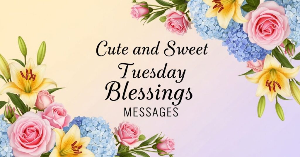 Cute and Sweet Tuesday Blessings Messages