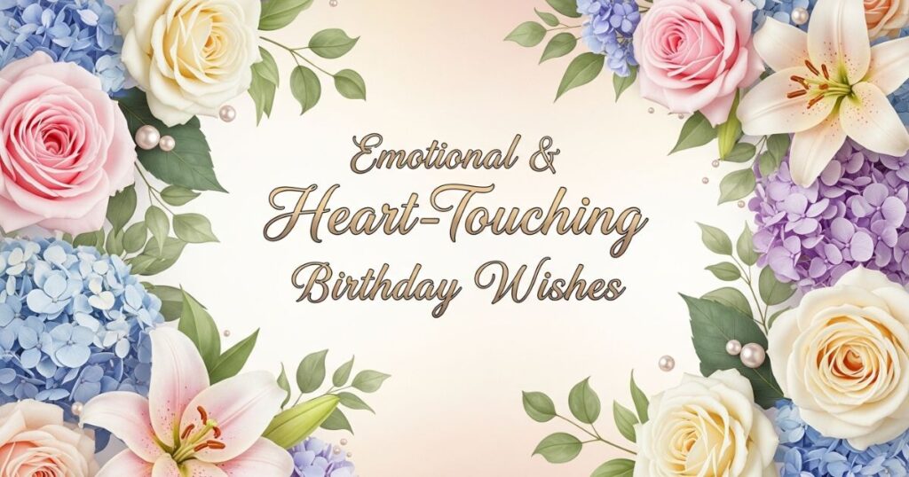 Emotional & Heart-Touching Birthday Wishes