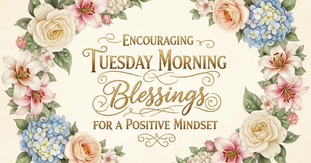 Encouraging Tuesday Morning Blessings for a Positive Mindset