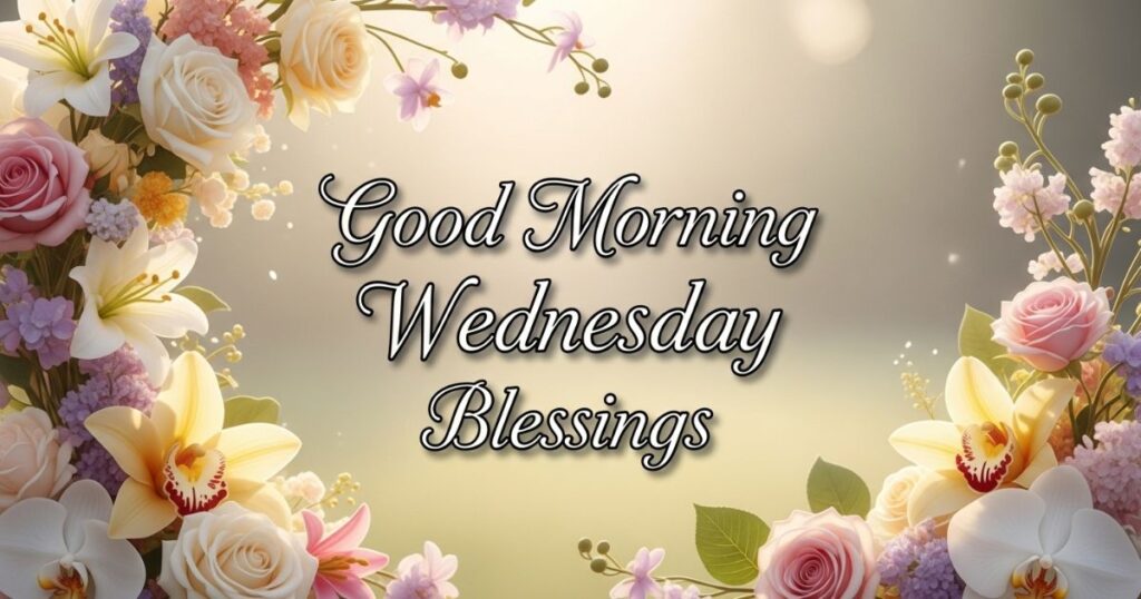 Good Morning Wednesday Blessings