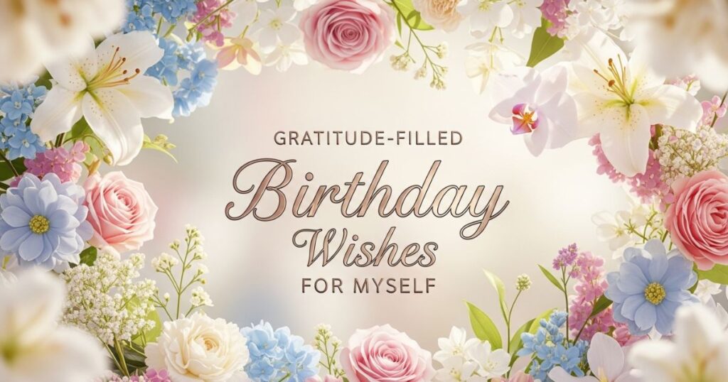 Gratitude-Filled Birthday Wishes for Myself