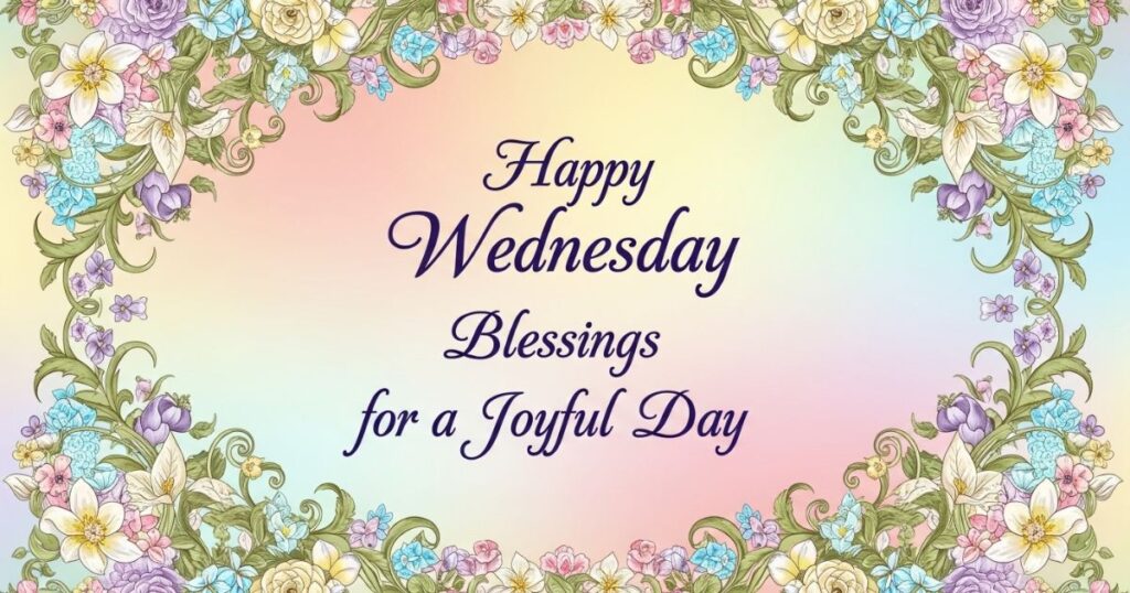 Happy Wednesday Blessings for a Joyful Day