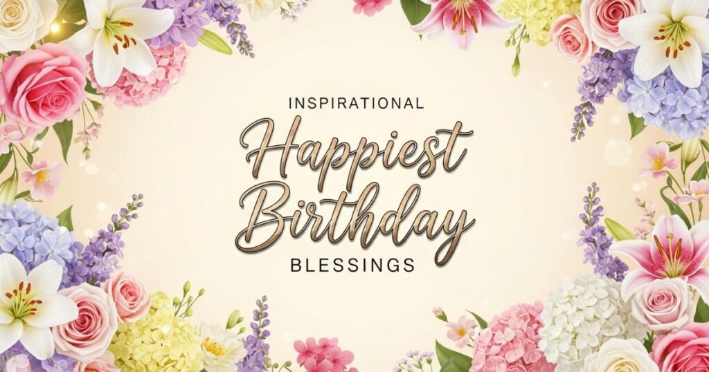 Inspirational Happiest Birthday Blessings