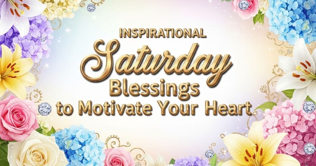 Inspirational Saturday Blessings to Motivate Your Heart