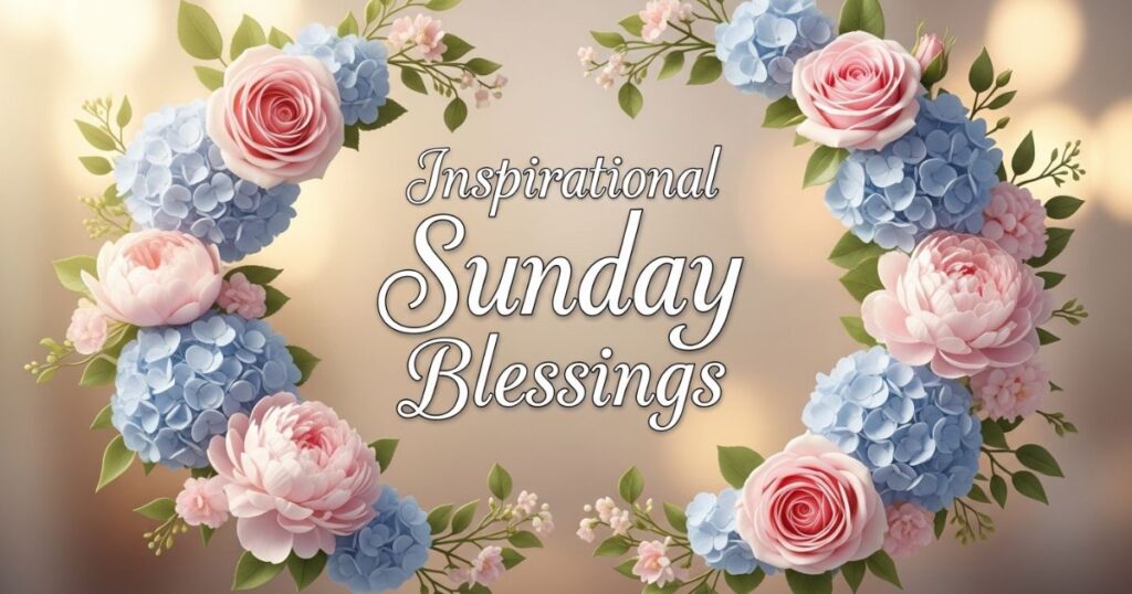 Sunday Blessings Images – Beautiful Good Morning Messages & Wishes
