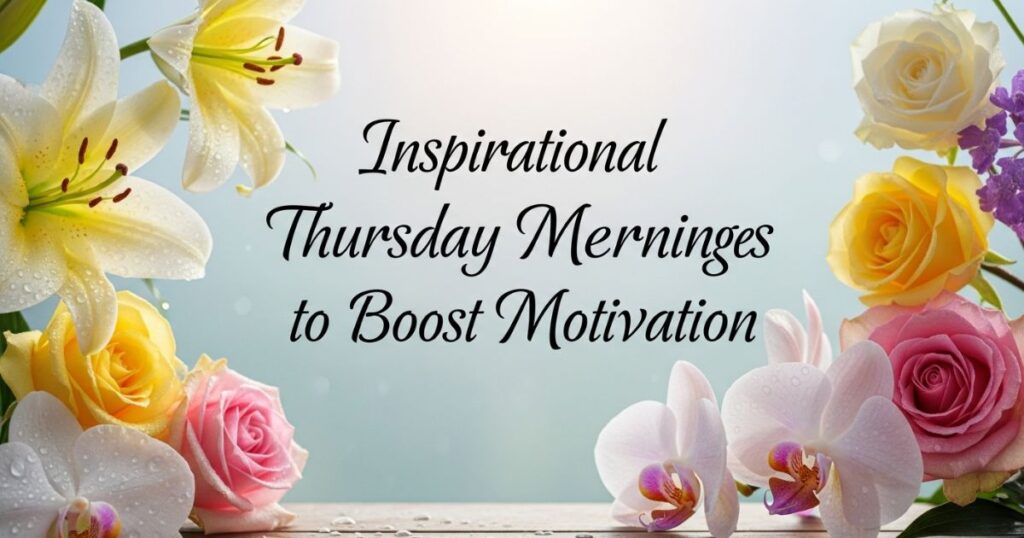 Inspirational Thursday Morning Messages to Boost Motivation