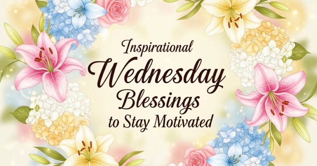 Inspirational Wednesday Blessings to Stay Motivated