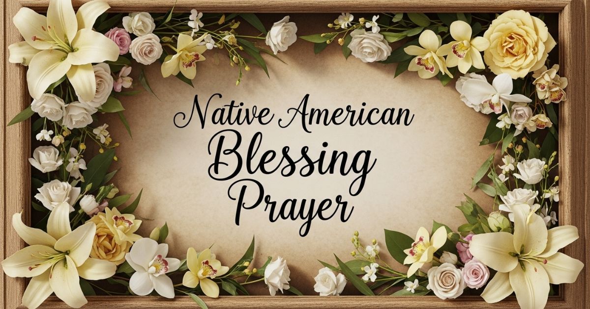 native american blessing prayer