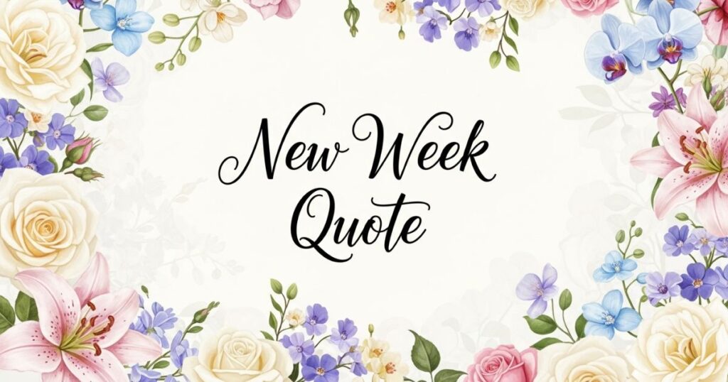 100+ New Week Quotes to Inspire and Motivate You