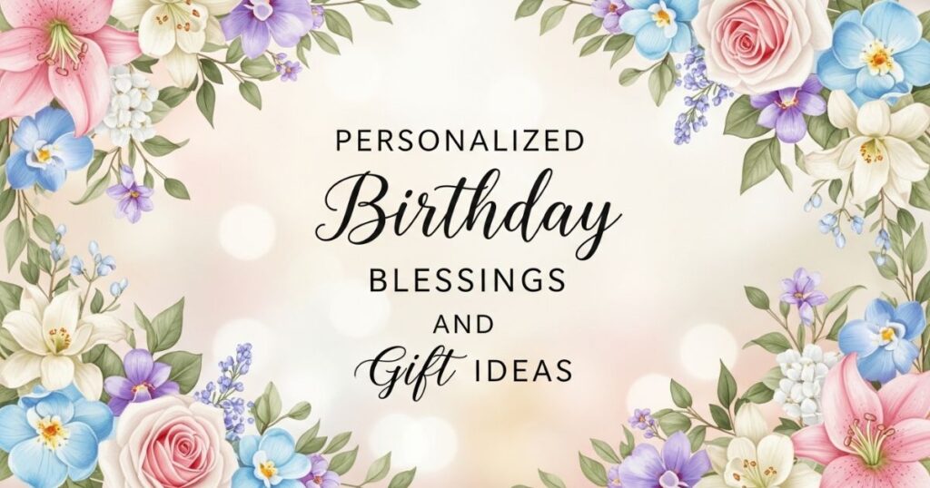 Personalized Birthday Blessings and Gift Ideas