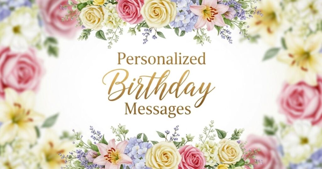 Personalized Birthday Messages