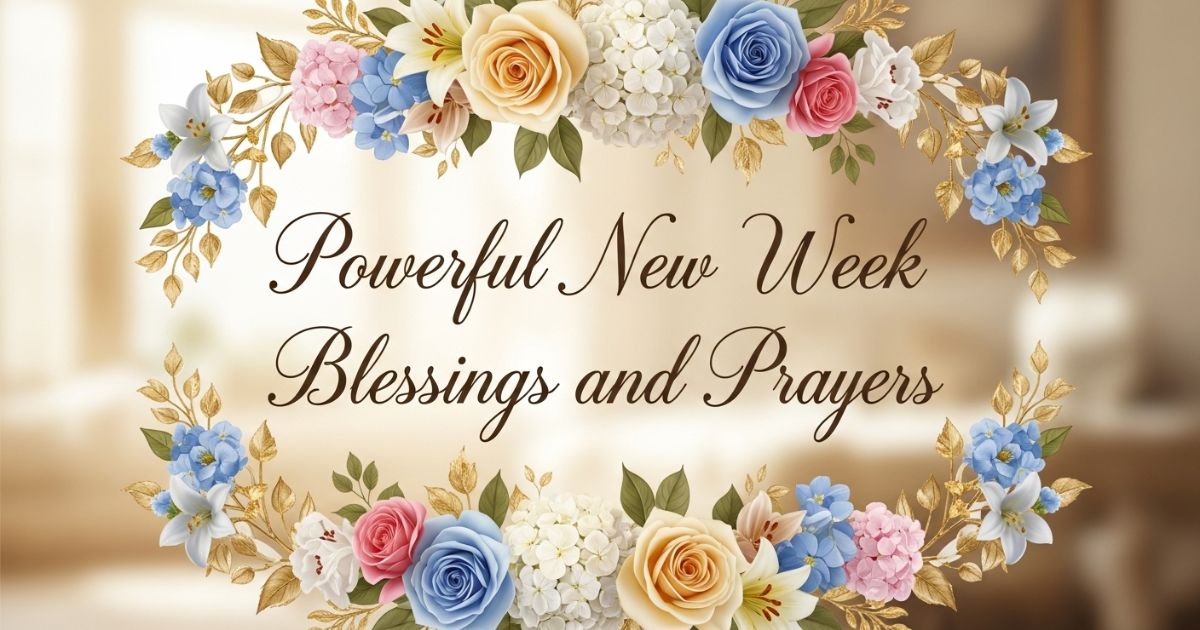 New Week Scripture 150+ New Week Blessings, Prayers, Quotes & Messages for a Fresh Start