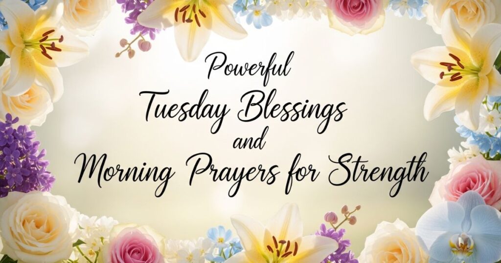 Powerful Tuesday Blessings and Morning Prayers for Strength