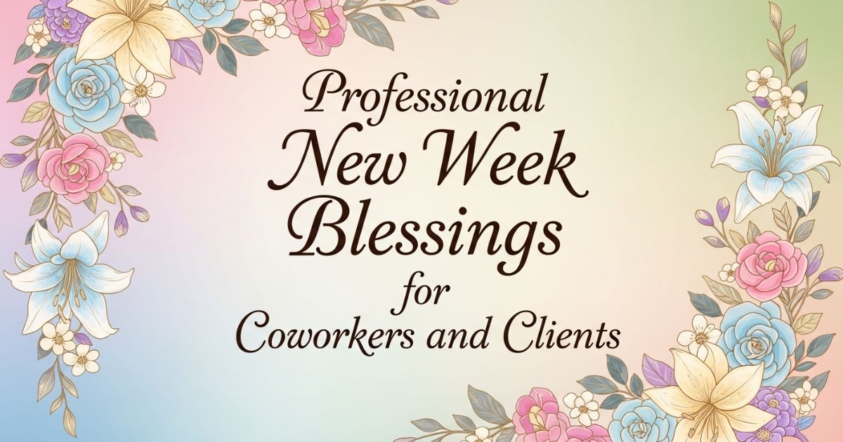 150+ New Week Blessings, Prayers, Quotes & Messages for a Fresh Start