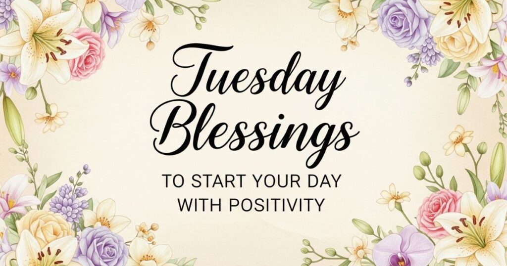 Tuesday Blessings to Start Your Day with Positivity
